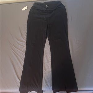 Black Flared Pants